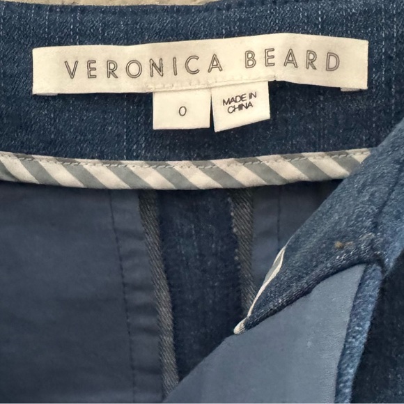 Veronica Beard Royce Jeans Womens 0 Denim Blue Casual Classic 70s Retro - Picture 14 of 15